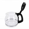 Bricco per Caffè da 1.8L Sostitutivo per Caraffa da Caffè in Vetro da 12 Tazze Vetro Borosilicato Sicuro con Manico Robusto