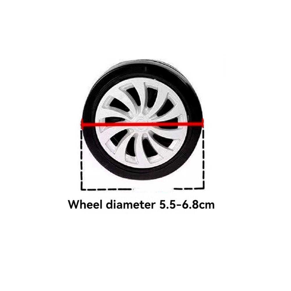 4Pcs Silicone Luggage Wheels Protector Suitcase Parts Axles Reduce Wheel Wear Travel Luggage Caster shoes