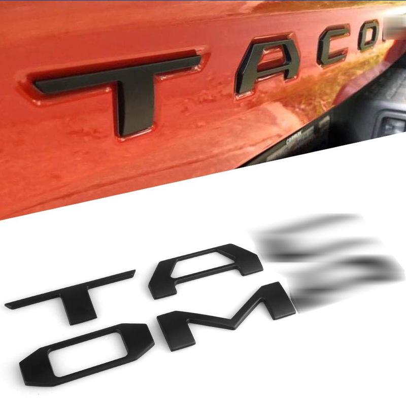 Fits All Toyota Tacoma Tailgate Lettering