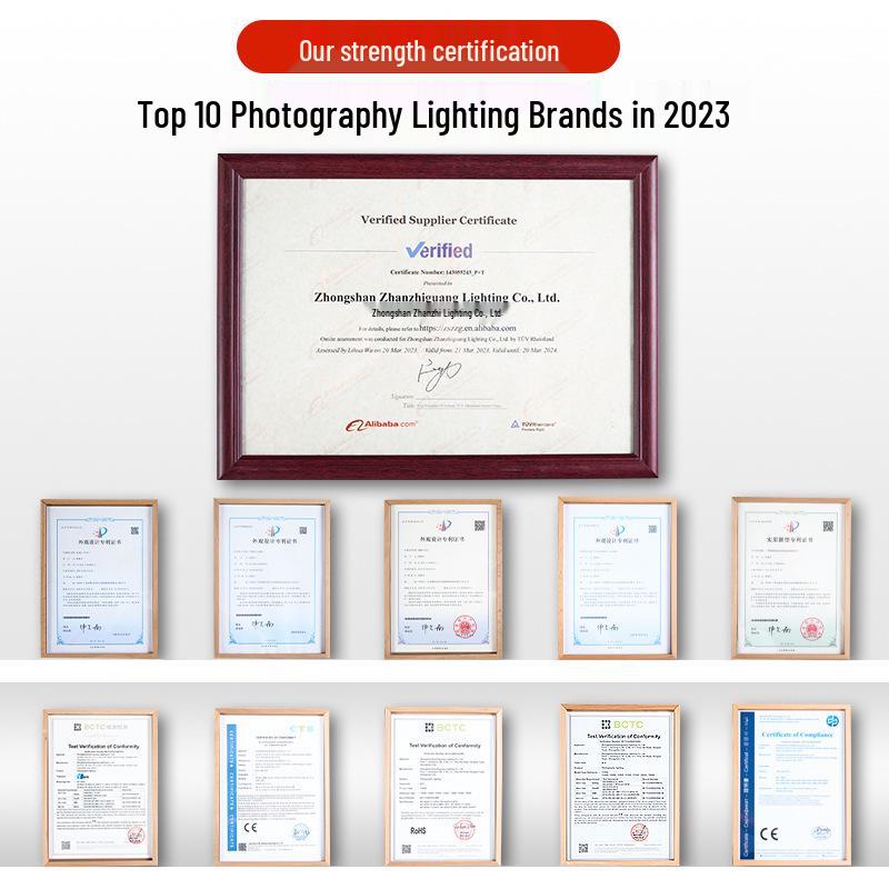 Yingbang Y500 Dual-Color Fill Light for Live Broadcast & Portrait Photography