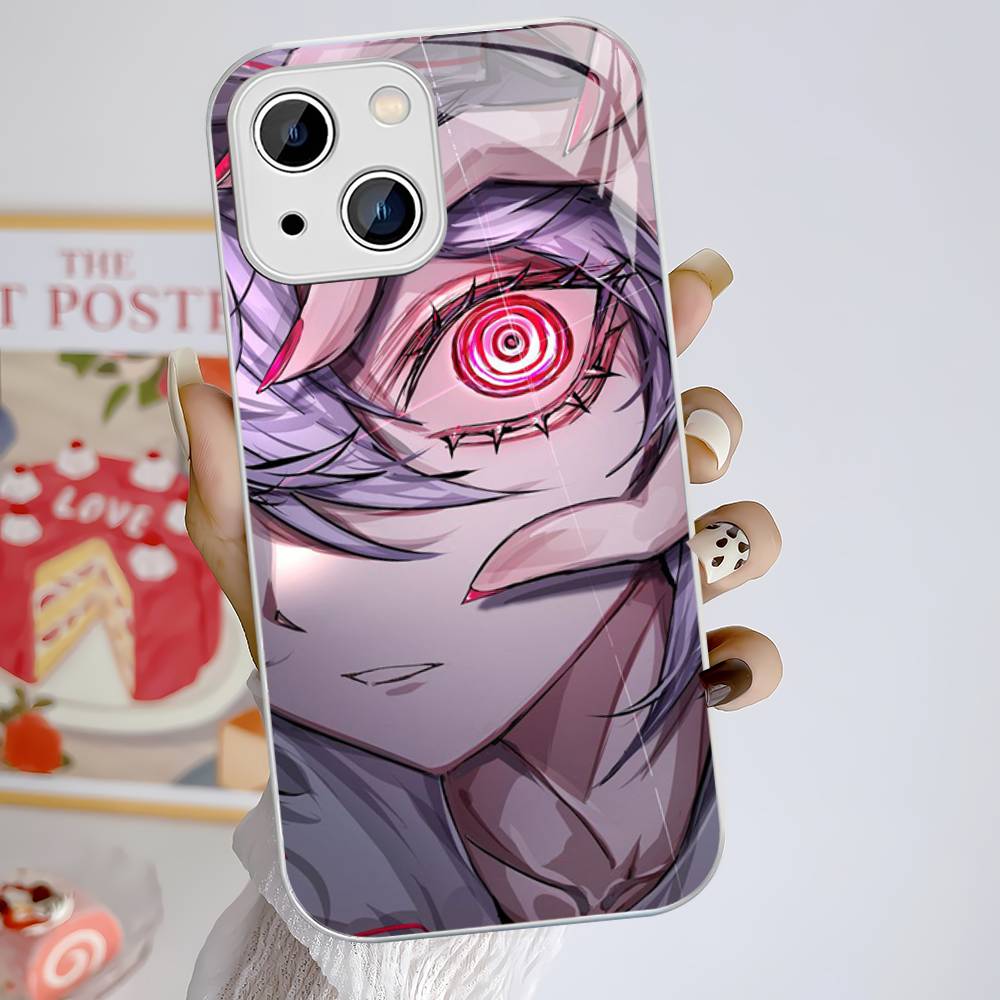 Classic Game Touhou Project Tempered Glass For Iphone 14 13 12 11 Pro Mini XS MAX 14Plus X XS XR Cover