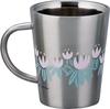 Moomin Stainless Steel Mug Made in Japan Japanese Yamaka Shoten Double-Sided (360ml) (Little My) (Body China, Painting) MM8102-856