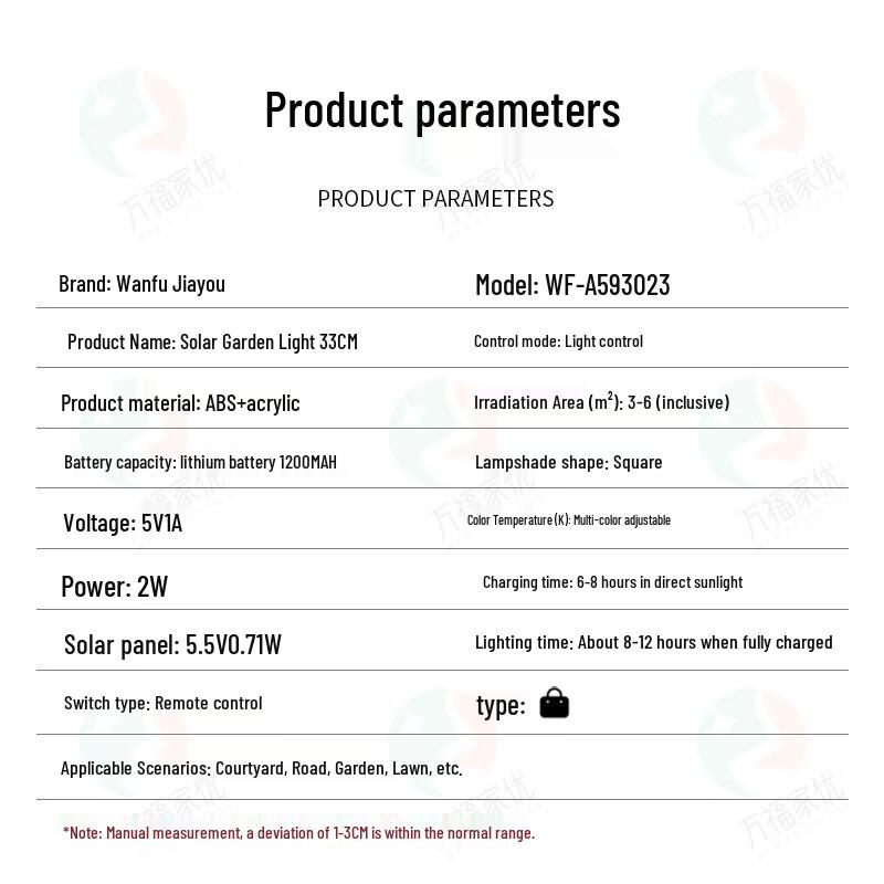 Solar Garden Pillar Light