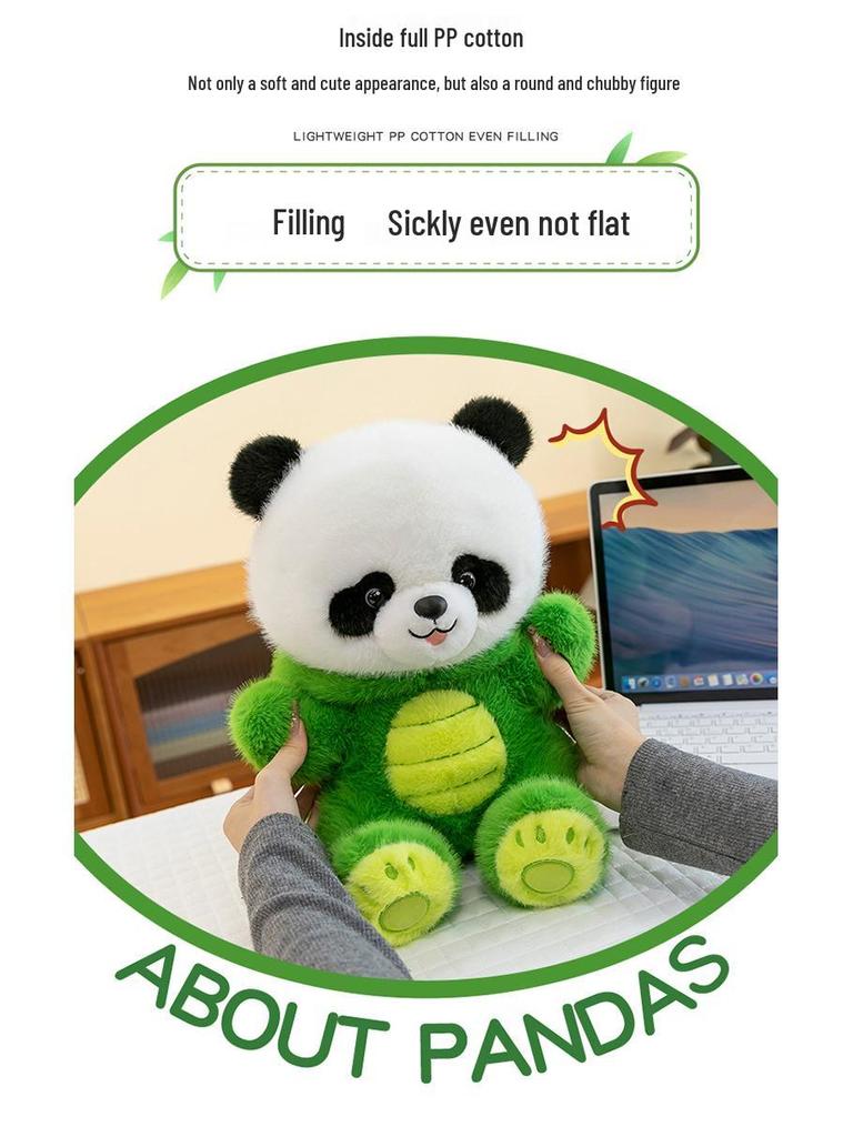 Panda to Dinosaur Transforming Plush Toy – Cute Panda Doll Pillow, Perfect Birthday Gift for Girls.