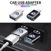 Nouveau Style de Voiture Type-C vers USB Interface Mini Convertisseur Adaptateur de Chargement logo Pour Volkswagen VW R Line Golf MK4 MK5 MK6 MK7