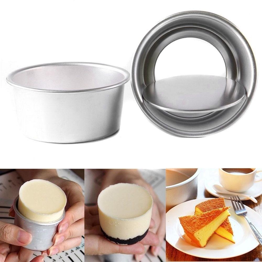 Removable Bottom Round Cake Pan Nonstick Coating Cake Mould Gifts Baking Pan DIY Baking