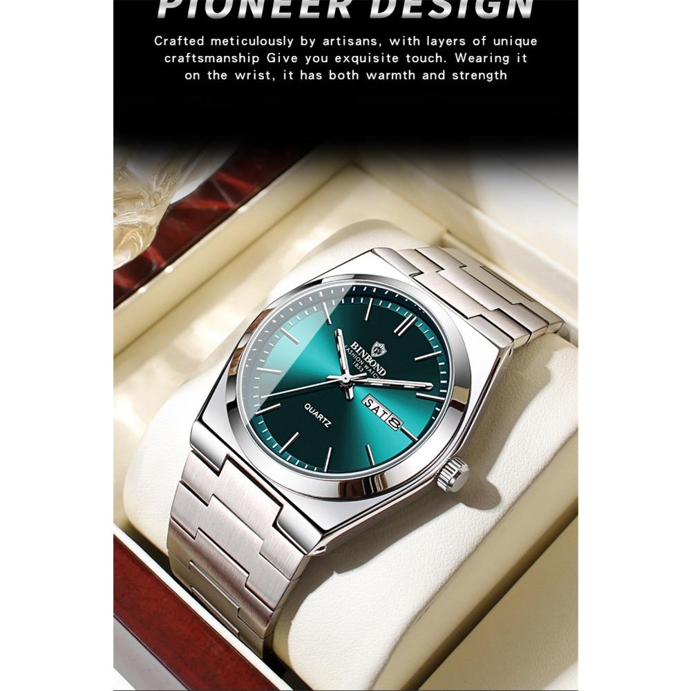 Casual Business Fashion Quartz Wristwatches Gold Clock Men Luxury Watch Automatic Watches Mens Movement Gifts Reloj Hombre