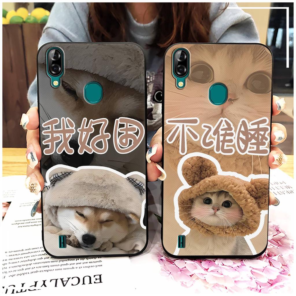 Soft case Anti-dust Phone Case For Blackview A60 Pro Protective Couple TPU Graffiti Back Cover Cute Fashion Design