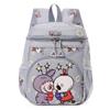 Labubu School Bag Cute Printed Bag Trendy Versatile Backpack Lightweight School Bag CLE