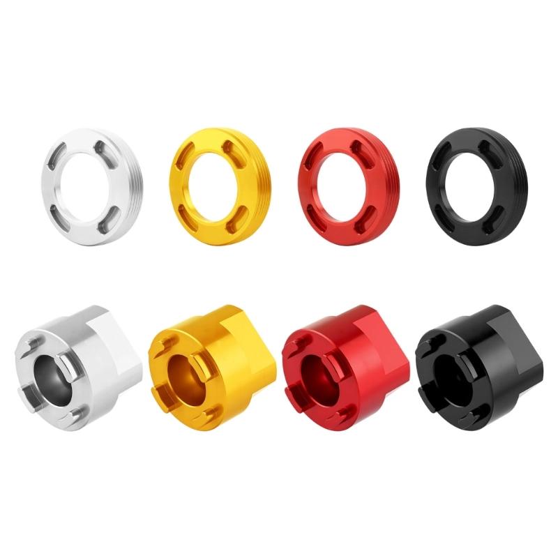Bicycles Crankset Cover Bolt Screw Dust Cap Cranks Arm Fixing Bolt Road Bicycles Part For Smooth Cycling Experience