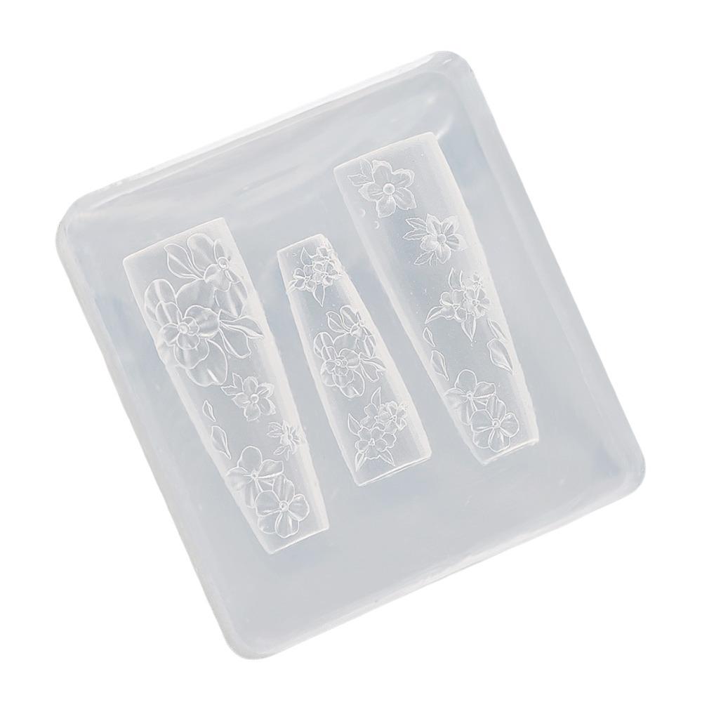 

Изысканные шаблоны для нейл-арта, формы, сердце, юбка, кружево, инструменты для DIY-дизайна, силиконовый трафарет, изготовление ногтей Type F