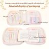 Bible Cover Case Portable Cotton Bible Tote Bags with Handle Multi-purpose Study Accessory Kit Book Storage Bag for Travel Study