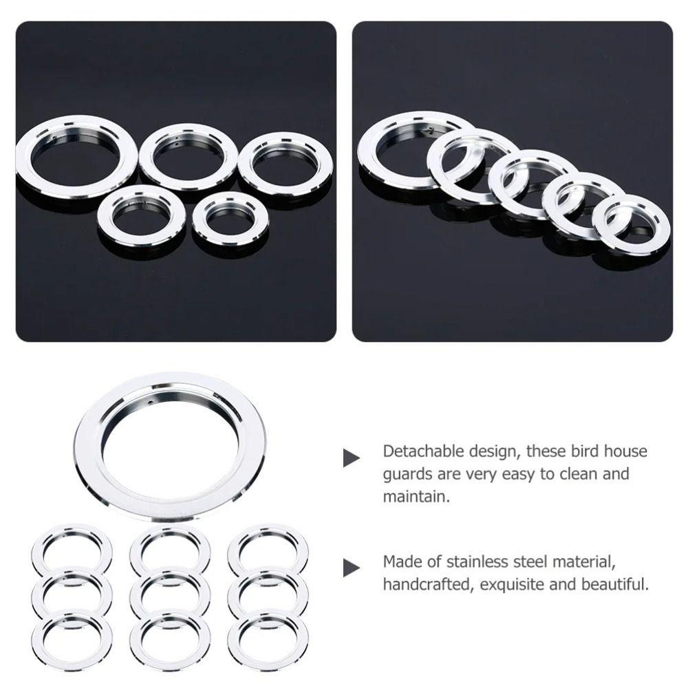 Breeding Bird's Nest Door Round Pet Case Nest Ring Protection Anti-bite House Hole  Squirrel