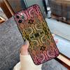 Bohemian Style Phone Case For iPhone 16 15 14 12 11 13 Pro Max 12 13 mini XR 15 16 Plus 16e Cover Shell
