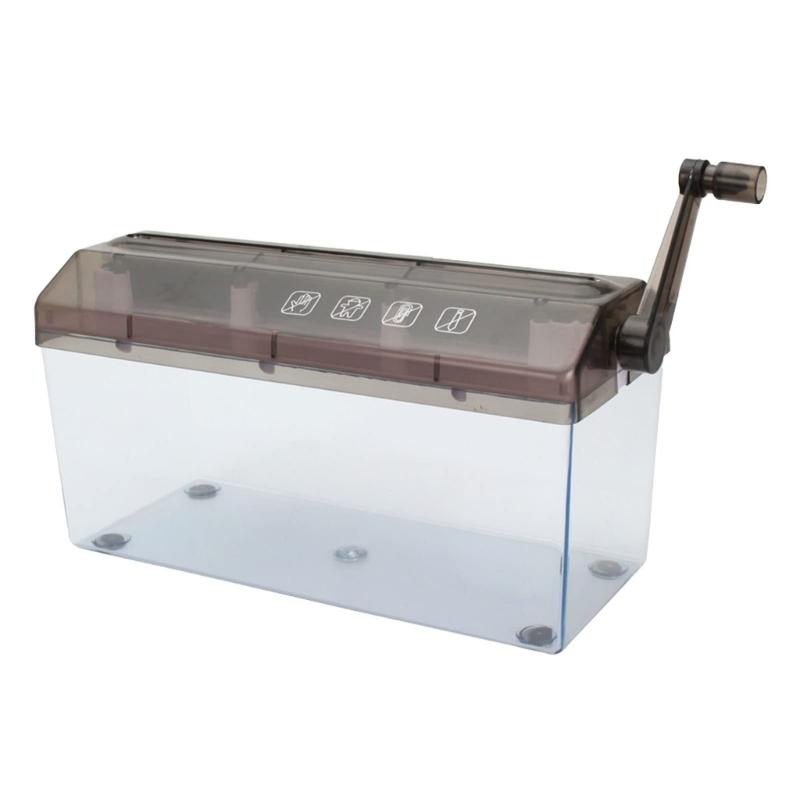 Mini Hand Shredder Portable Hand Shredder Paper Shredder Manual Paper Shredder Mini Paper Cutting Machine Office