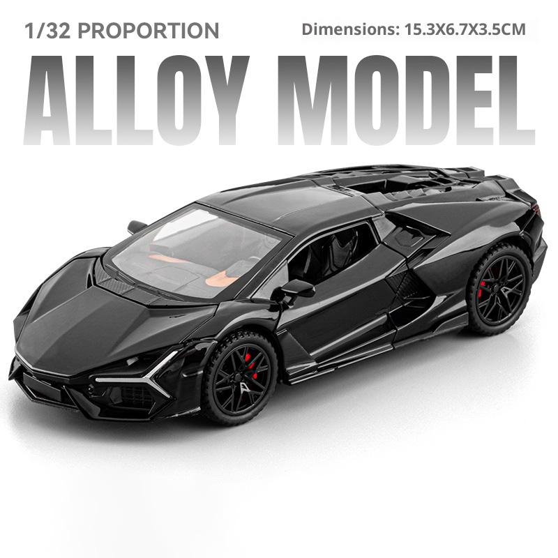 

1:32 scale Revuelto supercar model simulation sound and light alloy car model car children s toy car boy racing gift