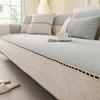 New Sofa Cushion Four Seasons Universal Light Luxury High-Sense Seat Cushion Non-Slip Leather Sofa Cover Cloth