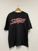 T-shirt Vintage Années 90 Subway « European Tour 1993 » / Rock / Groupe / Streetwear / Noir / L