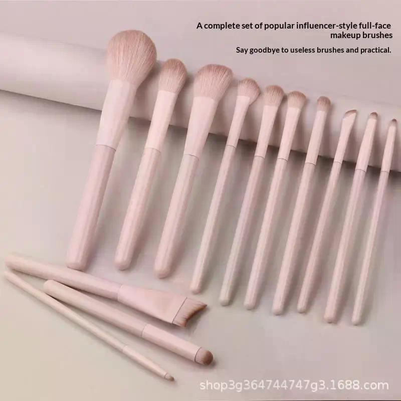 13Pcs Makeup Brush Set Make Up Concealer Blush Powder Brushes Eye Shadow Highlighter Foundation Brush Cosmetic Beauty Tools