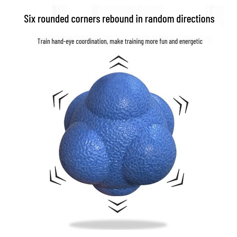 Hexagonal Agile Reaction Ball: Sensory Integration & Hand-Eye Coordination Trainer for Kids