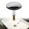 Push Button Basin Waste 43mm Bathtub Drain Stopper Bathroom Bath Tub Sink Waste Pop-Up Plug For Usage In Basin And Sink