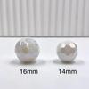 Electroplated Faceted Football Beads 14-16mm | DIY Beading Cell Phone Chain Lanyard Pendant