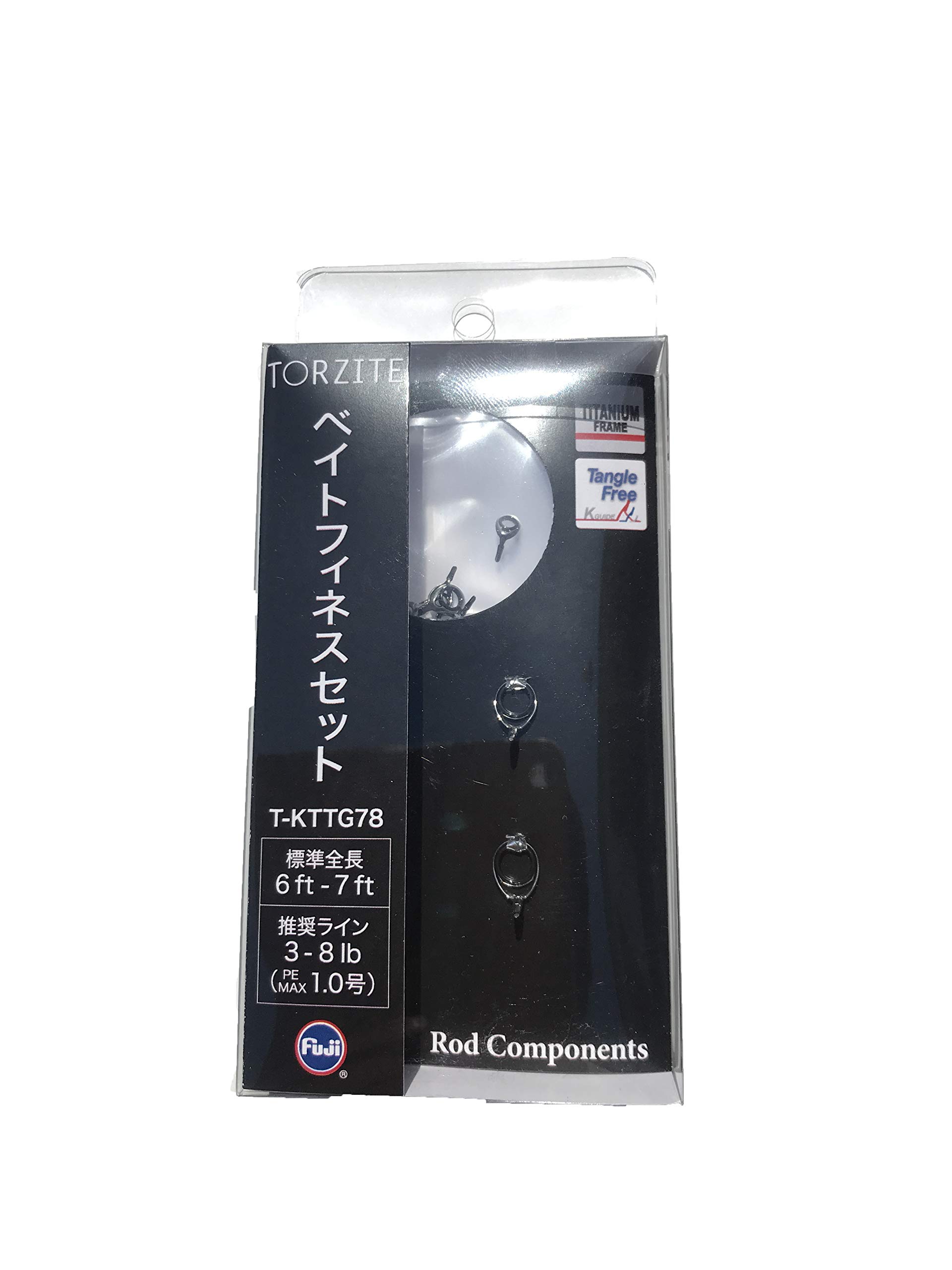 FUJI KOGYO Fuji Guide Set No.6 Titanium Frame TORZITE Ring