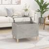 Vidaxl Couchtisch, Beton Grau, 60X44,5X45 Cm