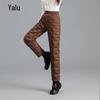 Yalu Women's Straight-Leg Duck Down Winter Pants