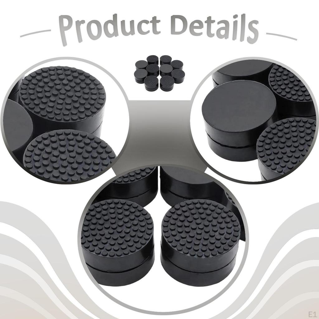 20Pcs Flower Pot Feet Lifters Invisible Solid Rubber Planter Anti Slip for Balcony Indoor