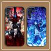 P-Persona 5 Anime Phone Case For Samsung S24, S25 22,30,Note20,Ultra,Lite,Ultra5G,Plus,FE Black Cover