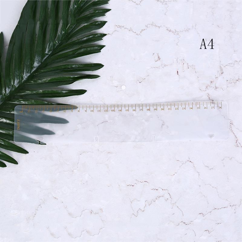 Buy Coil Notebook Ruler Frosted Planner 6 Holes Loose Leaf Spiral ...
