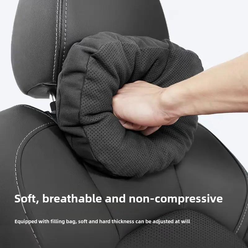 NEW Top Quality Car Headrest Neck Support Seat For Maybach Design S Class Soft Universal Adjustable Car Neck Pillow Waist pillow