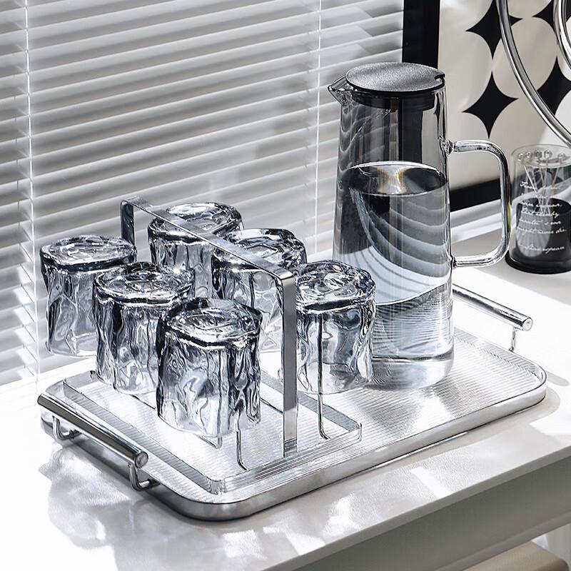 Naicraft Elegant Twisted Heat-Resistant Glass Cup Set