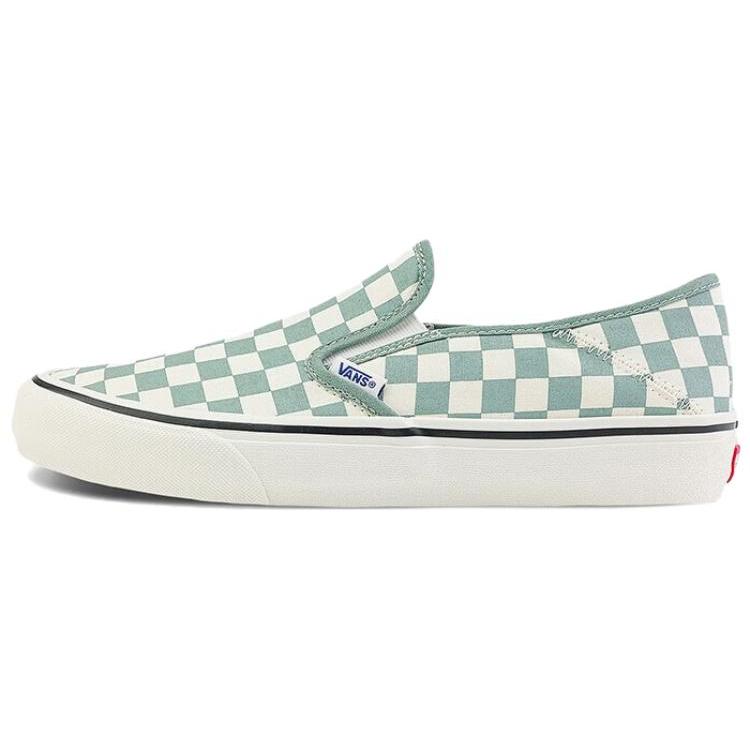 

New Vans Slip on VR3 Checkered Green VN0A4BX8CG2 34.5