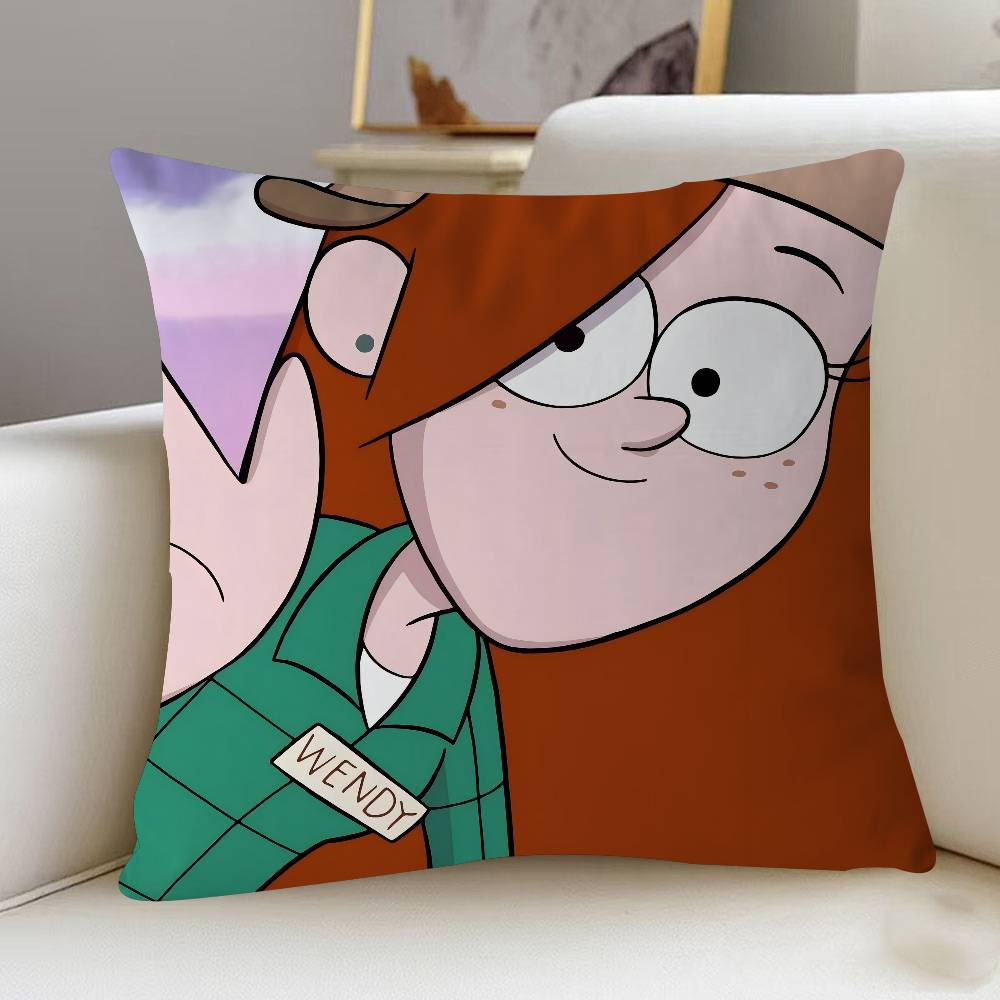 G-Gravity F-Falls Cartoon Animation Pillow Anime Pillow Sofa Bed Head Pillow Cover Cushion Cover 45x45 Cm Fashion