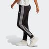 Adidas Logo Print Three Stripes Sports Pants Women Bottoms Black IC8770