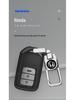 Honda Key Case for Civic, Accord, CRV, Vezel, URV, Avancier, Fit, Crider, Integra, Breeze - Transparent Shell
