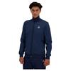 Essentiels Full Zip Sweatshirt Adjustable Hood Blue