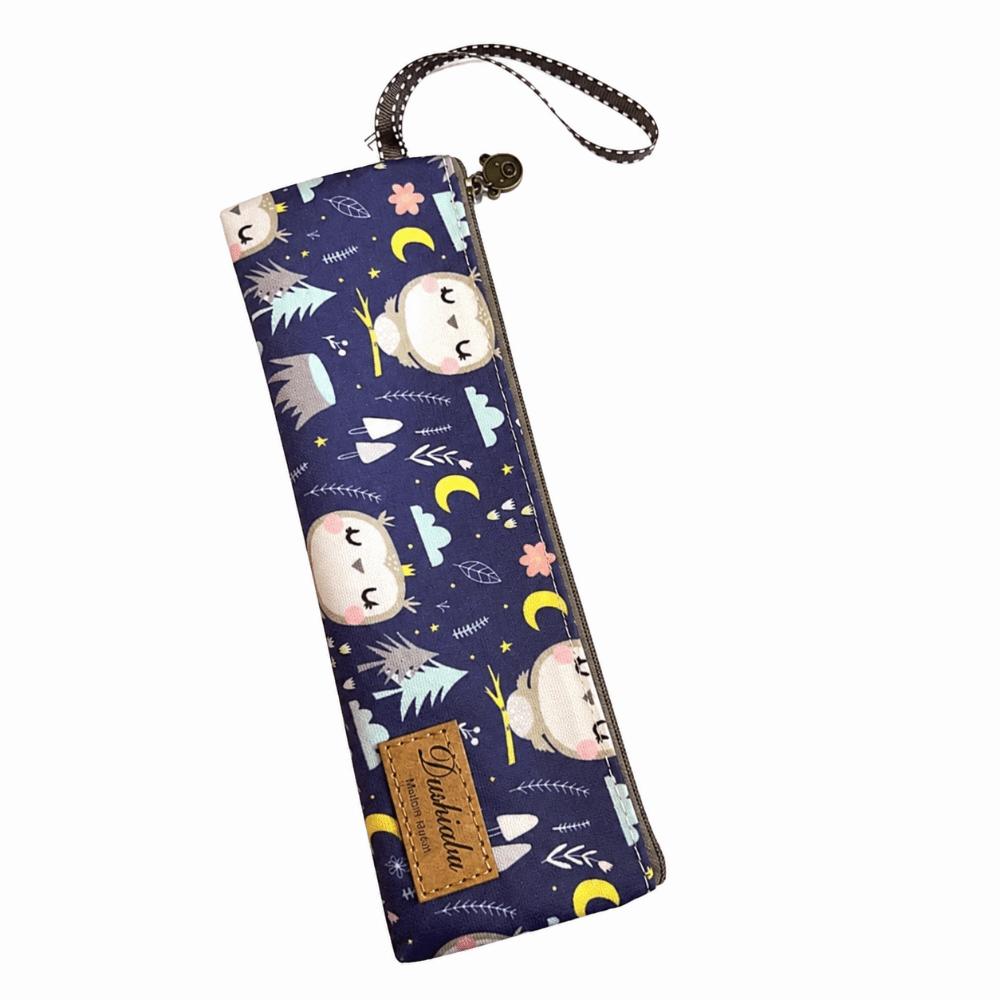 Zipper Closure Tableware Pouch Oxford Pen Bag New Paint Brush Bag Outdoor Travel