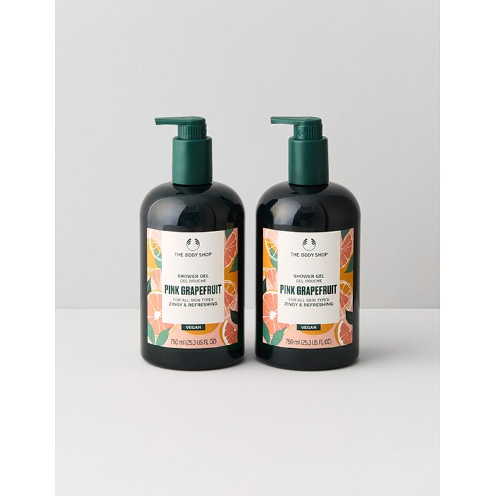 The Body Shop Pink Grapefruit Shower Gel 750ml Duo Set