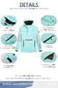 MORGEN SKY and Snowboard and Ski Unisex Pullover with Matching Outfit for Outdoor Activities and and Single Water HX998 Men's Women's Jacket/Hoodie,