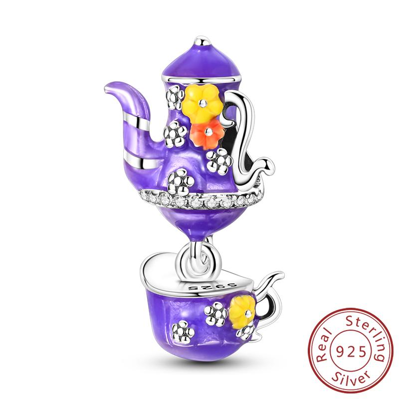 New Copper Charms Beads Star And Moon Paw Print Easter Egg Charms Fit Original Pendant Bracelet Diy Jewelry Gift