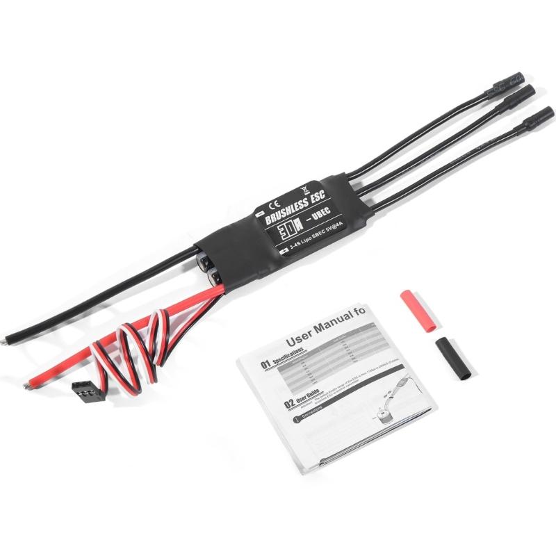Brushless  with UBEC Drones Speed Controller Offering Electronic Speed Control Upgrades for  Helicopter Aircraft