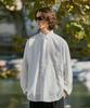 Minimal Project Oversized Hidden Pocket Shacket Mjk115 [White]