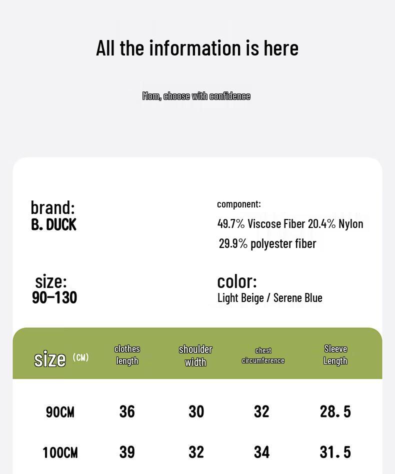 B.Duck Boys' Casual Knit Sweater