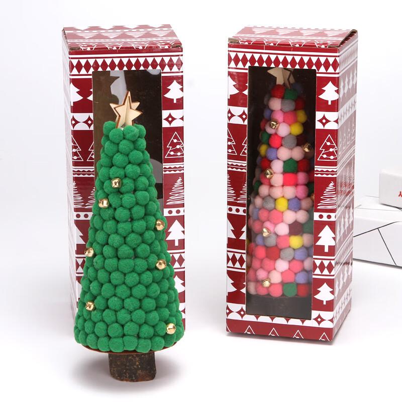 Yinuoshi Creative Felt Pom-pom Christmas Tree Ornament