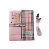 Jeans Plaid Patchwork Binder A5 Photocard Collect Book Button Lock 3inch Photocards Holder 4grid Photo Album Card Collector Gift