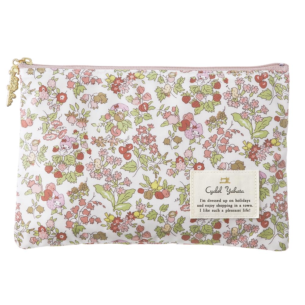 

My Melody Плоская Книжка здоровья матери и ребенка Сделано Без макияжа Сберкнижка Паспорт Мелкий предмет Sanrio Розовый Чехол, Футляр, Япония, Тонкий, С ластовицей, Чехол,