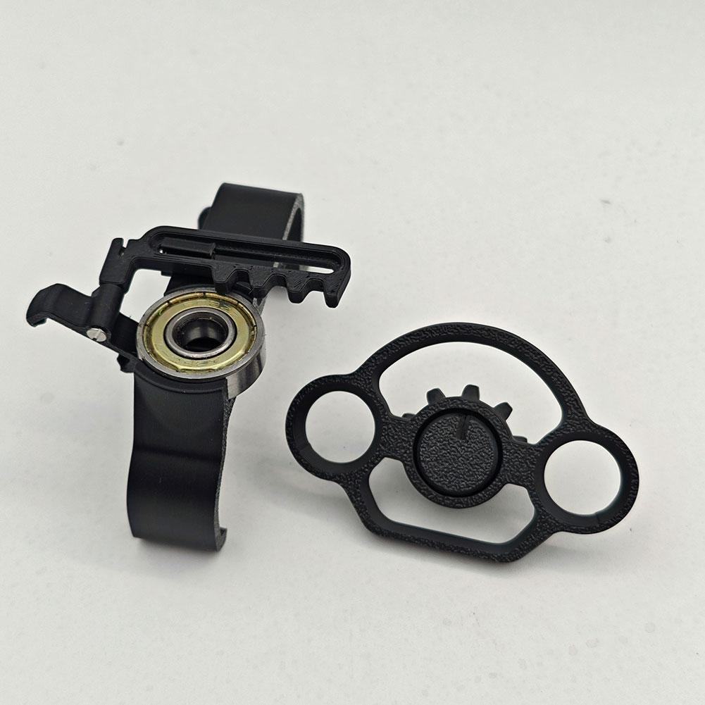 Sony PS5 PS5 Slim Yarış Oyunu Aksesuarları için Oyun Kontrolcüsü Direksiyon Simidi 3D Baskı Kolu Direksiyon Simidi Eklentisi